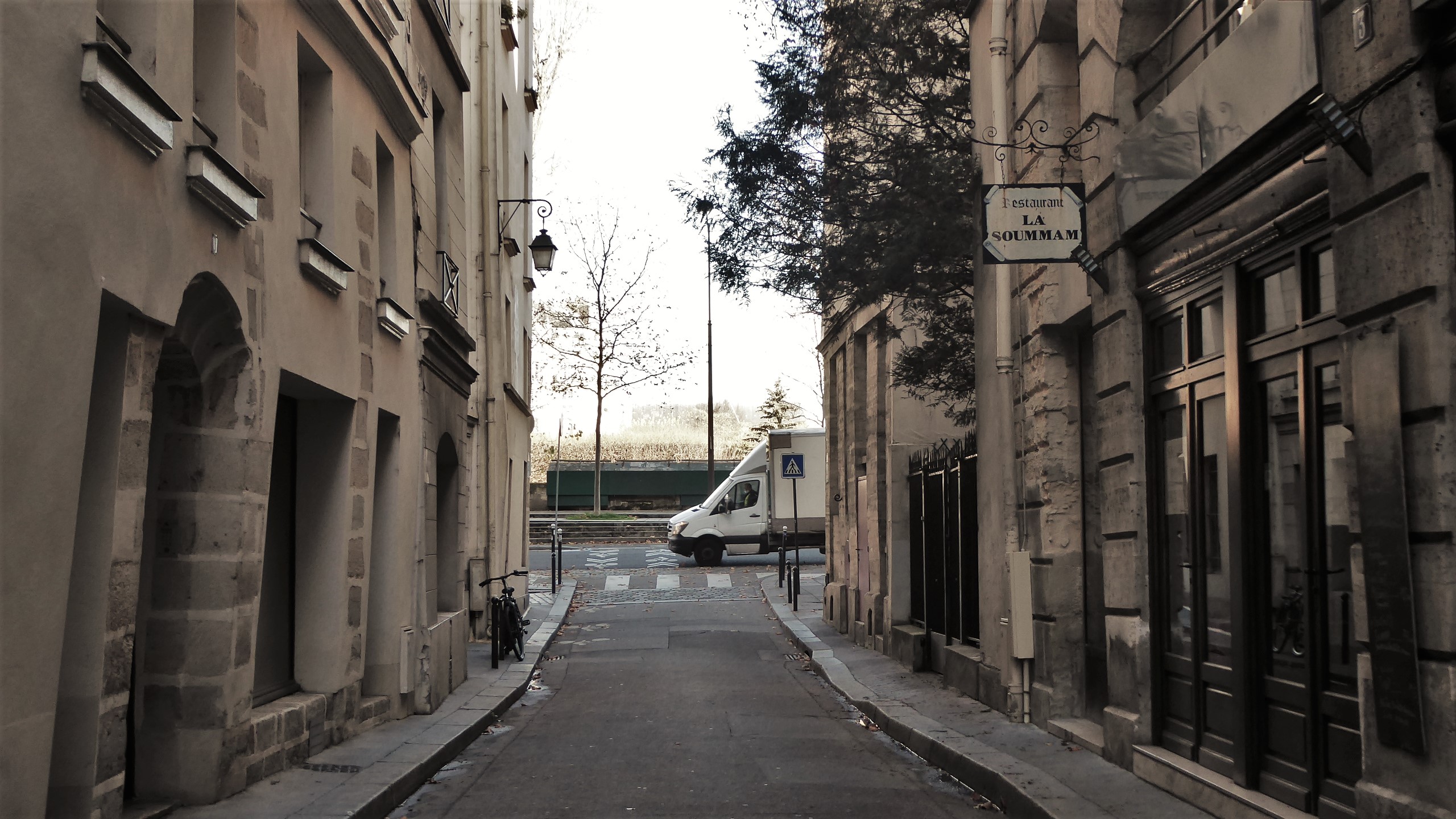 Rue de Bièvre, Paris 5e (photo ChPL dec.2020)